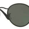 Eyewear Ray-Ban — Round Craft Leather Black On Black G-15