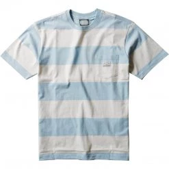 Vissla Men's Sale - 50% Off At Checkout Creators Block Stripe Eco Short Sleeve Pocket Tee