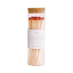 Sweet Water Decor Wooden Hearth Matches - Glass Jar