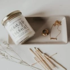 Sweet Water Decor Mango + Coconut Soy Candle