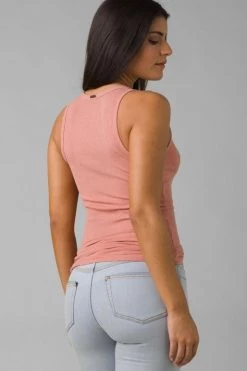 Prana Foundation Rib Tank - Cloud Blush