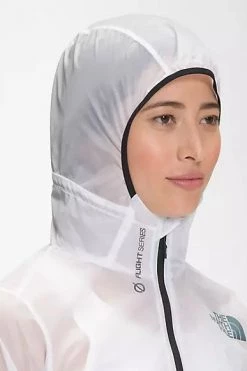 The North Face Women's North Face W Flight Lightriser Wind Jacket - White