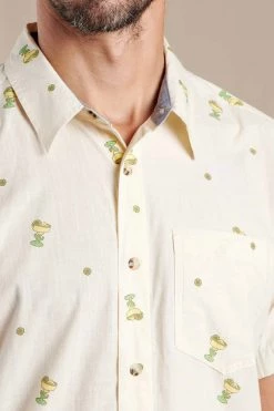 Toad & Co Fletch Short Sleeve Shirt - Salt Happy Hour