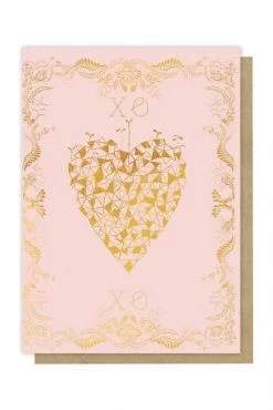 Base Camp: Bring It Home Papaya 5x7 Greeting Card Sweet Heart