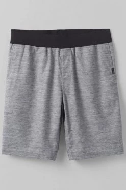 Prana Peak To Creek Short - Heather Grey Men's