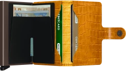 Secrid Mini Wallet - Cleo Ochre-Brown Men's Accessories