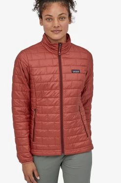 Patagonia Women's Nano Puff Jacket - Rosehip Women's Sale - 50% Off At Checkout