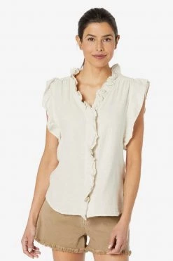 Dylan Luxe Woven Milla Ruffle