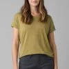 Prana Women's Cozy Up Short Sleeve T-Shirt - Sweet Grass