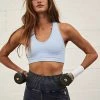 Free People Movement Women's Bras + Bralettes FP Free Throw Crop - Bluemoon Quartz