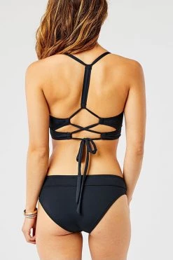 Carve Designs Women's Stinson Swim Bottom - Solid Black