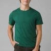 Prana Prospect Heights Crew - Deep Pine Men's