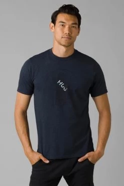 Prana Bear Squeeze Journeyman 2 Sustainable Tee - Nautical