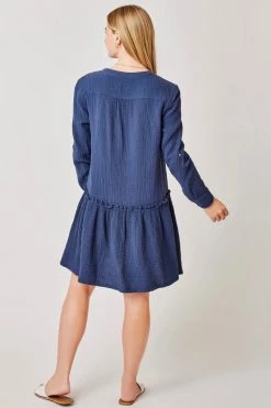 Carve Designs Blair Dress - Navy