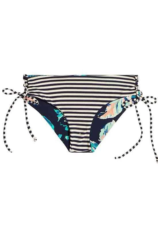 Carve Designs Mustique Reversible Swim Bottom - Stargazer / Navy Stripe Women's Swim 7 Carve Designs Mustique Reversible Swim Bottom - Stargazer / Navy Stripe Women's Swim