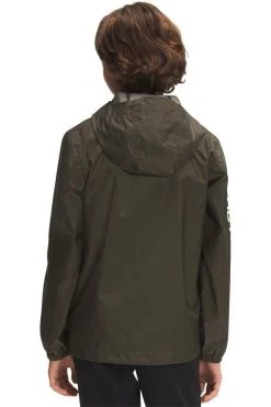 The North Face Youth Zipline Rain Jacket - New Taupe Green Little Ones