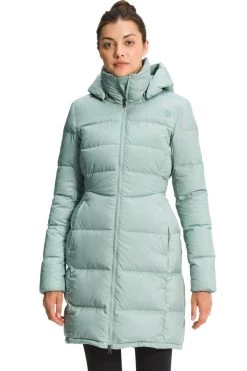 The North Face W's Metropolis Down Parka - Jadeite Green