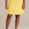 Toad & Co Chaka Skirt - Lemon Daisy Print