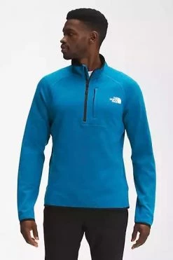 The North Face Canyonlands 1/2 Zip - Banff Blue Heather Men's
