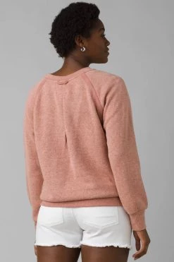 Prana Women's Cozy Up Sweatshirt - Cloud Blush