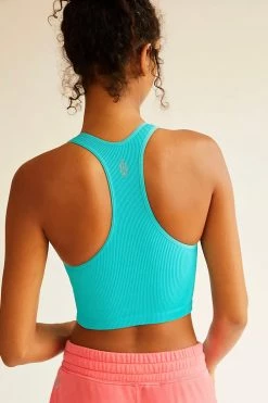Free People Movement FP Free Throw Crop - Aquamarine
