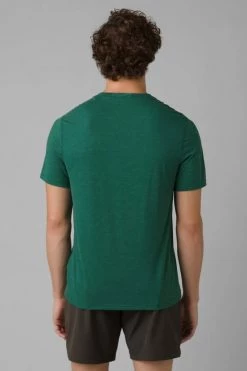 Prana Prospect Heights Crew - Deep Pine Men's