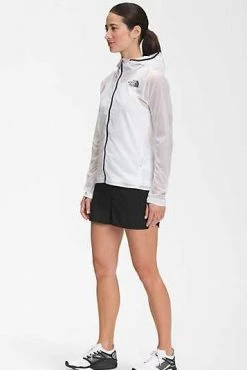 The North Face Women's North Face W Flight Lightriser Wind Jacket - White