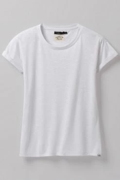 Prana Cozy Up Short Sleeve T-Shirt - White 9 Prana Cozy Up Short Sleeve T-Shirt - White
