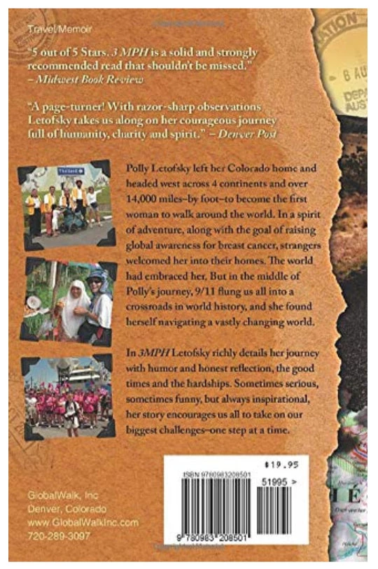 Ingram 3 MPH - The Adventures Of One Woman’s Walk Across The World 4 Ingram 3 MPH - The Adventures Of One Woman’s Walk Across The World