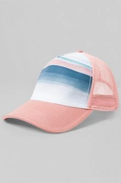 Prana La Viva Trucker Hat - Cloud Blush Landscape