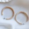 Nat And Noor Milo Hoops In Cream