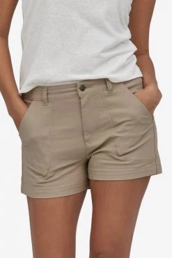 Women's Patagonia W Stand Up Shorts - Oar Tan