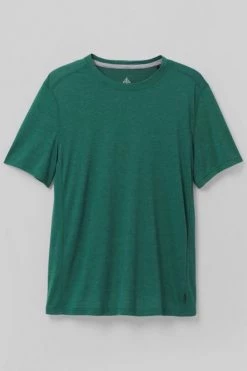 Prana Prospect Heights Crew - Deep Pine Men's