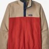Patagonia M Micro D Snap-T Pullover - Sumac Red Men's