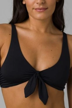 Prana Vivienne Swim Suit Top - Black Women's 8 Prana Vivienne Swim Suit Top - Black Women's