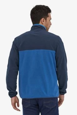 Patagonia M Micro D Snap-T Pullover - Superior Blue Men's