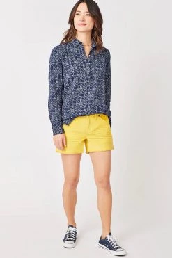 Carve Designs Women's Oahu 4" Short - Mustard