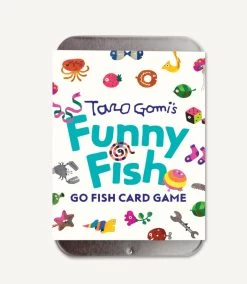 Chronicle Books Outdoor Gear & Accessories Taro Gomi Funny Fish: Go Fish Card Game