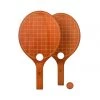 Waboba Rewild Wood Beach Paddle Set