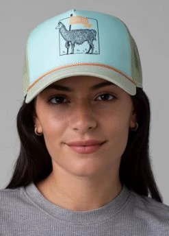 Prana Journeyman 2.0 Trucker Hat Women's - Coastal Sage Women's Hats + Scarves