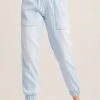 Bella Dahl Pocket Jogger - Sky Blue Wash Women's
