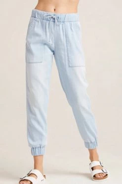 Bella Dahl Pocket Jogger - Sky Blue Wash Women's