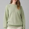 Prana Cozy Up Sweatshirt - Coastal Sage Women's