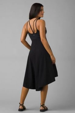 Prana Railay High Low Dress - Black Women's