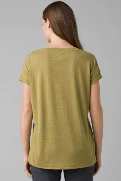 Prana Women's Cozy Up Short Sleeve T-Shirt - Sweet Grass