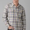 Prana Edgewater Shirt Brushed Flannel Shirt - Glacier