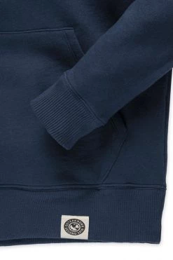 Outerknown Second Spin Hoodie - Atlantic Blue Men's Sale - 50% Off At Checkout