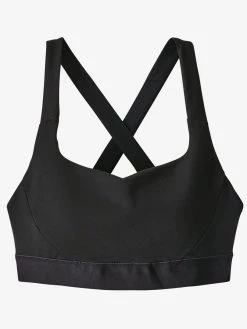 Patagonia Switchback Sports Bra - Black Women's Sale - 50% Off At Checkout