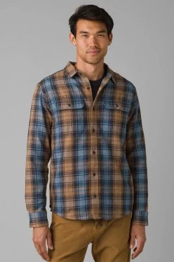 Prana Westbrook Flannel Shirt Men's 10 Prana Westbrook Flannel Shirt Men's