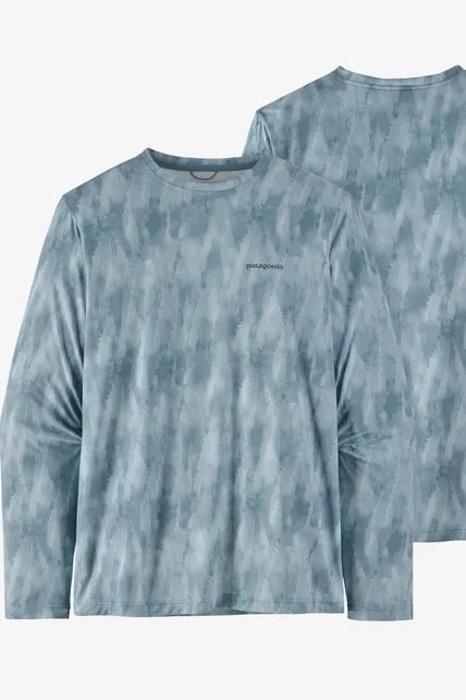 Patagonia M L/S Cap Cool Daily Fish Graphic Sun Shirt -Light Plume Grey 3 Patagonia M L/S Cap Cool Daily Fish Graphic Sun Shirt -Light Plume Grey